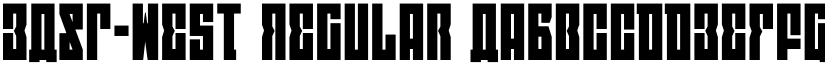 EAST-west Regular font