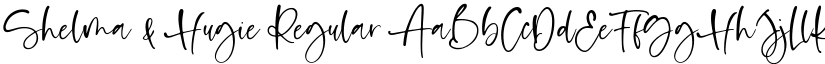 Shelma & Hugie Regular font