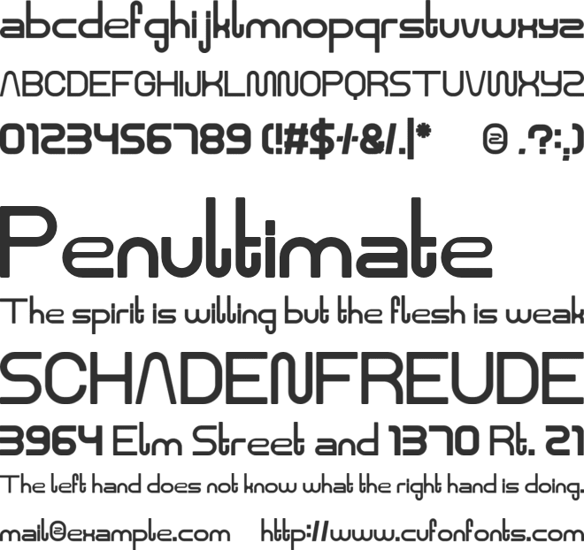 Rohingya Fill font preview