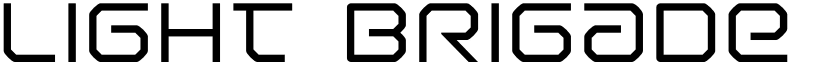 Light Brigade Regular font