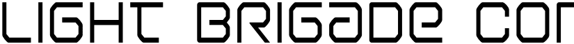 Light Brigade Condensed Condensed font