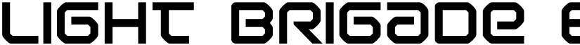 Light Brigade ExtraBold ExtraBold font