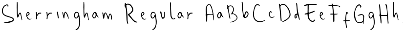 Sherringham font download