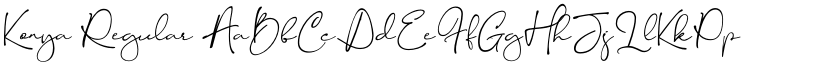 Konya Regular font