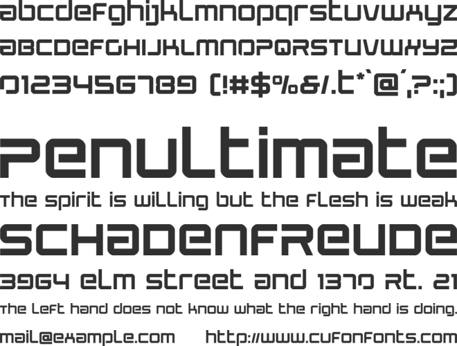 Star Eagle 2 font preview