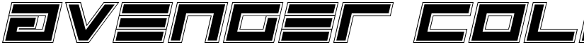 Avenger College Italic font