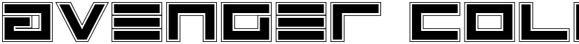 Avenger College font