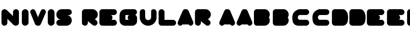 NIVIS Regular font
