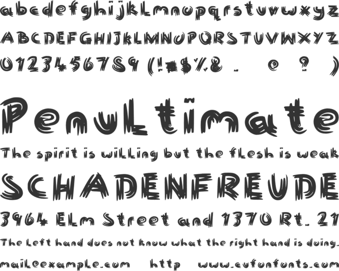 FreshToday font preview