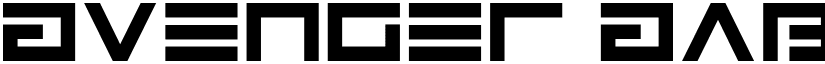 Avenger font