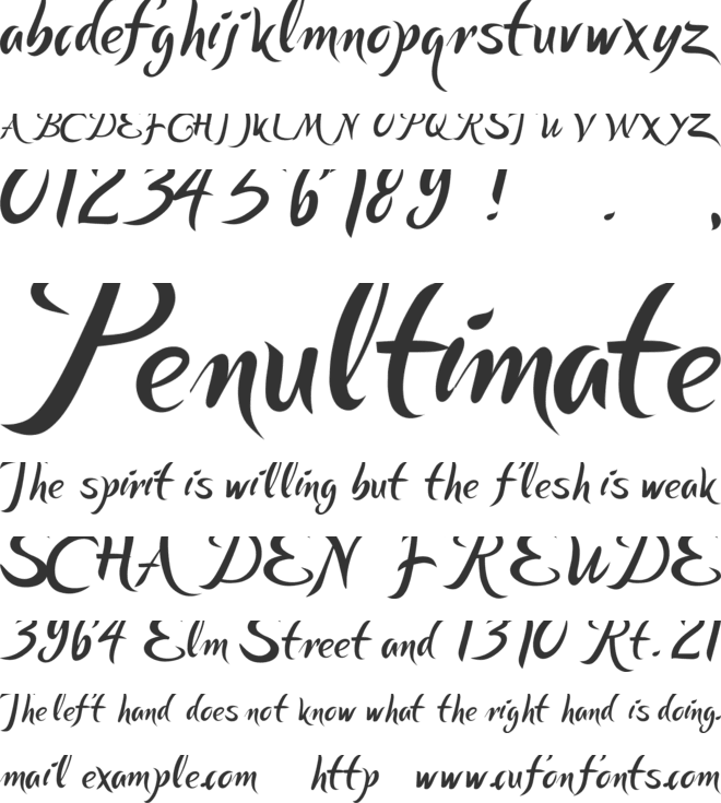 kingofthieves font preview