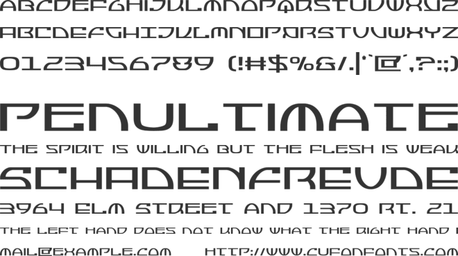 Jumptroops font preview