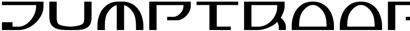 Jumptroops Regular font