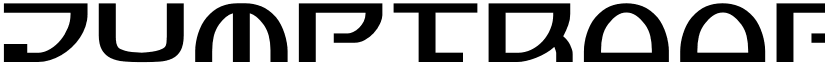 Jumptroops Bold Bold font