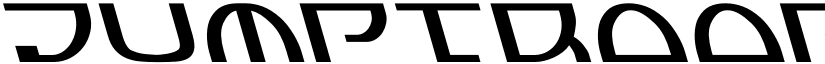 Jumptroops Leftalic Italic font