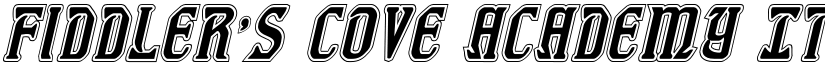 Fiddler's Cove Academy Italic Italic font