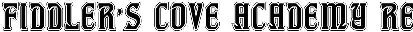Fiddler's Cove Academy Regular font