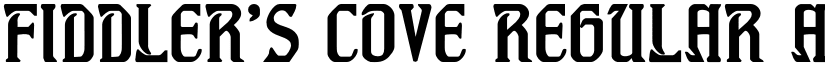 Fiddler's Cove Regular font