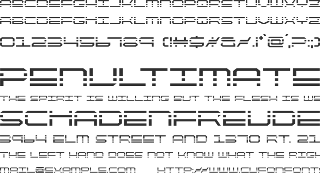 QuickQuick font preview