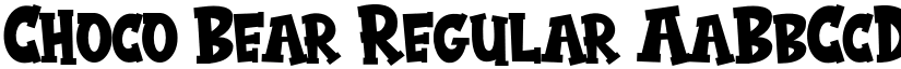 Choco Bear Regular font