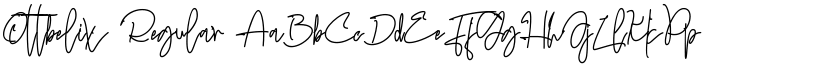 Ottbelix Regular font