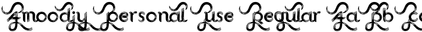 Amoodjy Personal Use Regular font