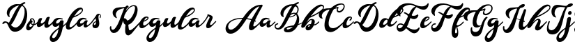 Douglas font download