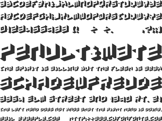 Simpletype font preview