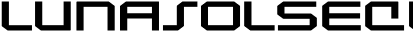 LunasolSequence-Regular font