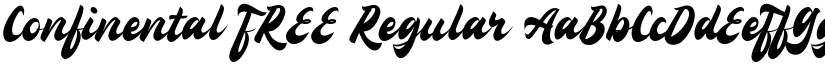 Confinental FREE Regular font