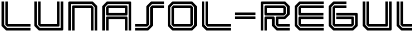 Lunasol font download
