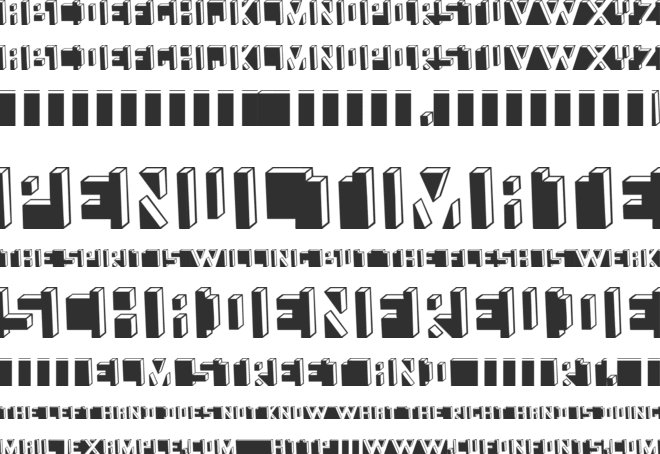 Namafont font preview