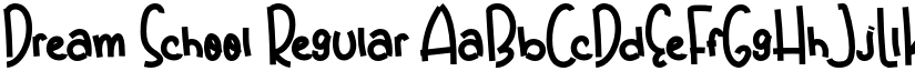 Dream School Regular font
