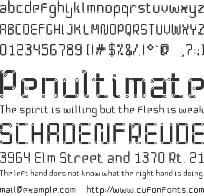 Ippooito font preview
