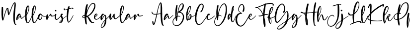Mallorist Regular font