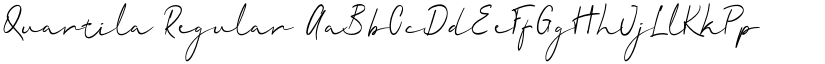Quartila Regular font