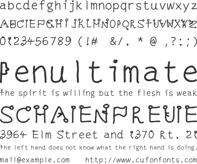 ALPHA KUNGFU font preview