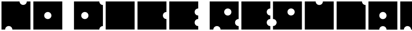 No Dice Regular font