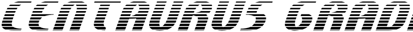 Centaurus Gradient Regular font