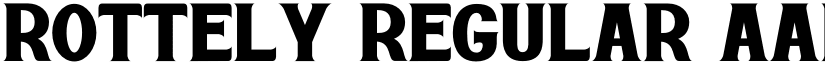 Rottely Regular font
