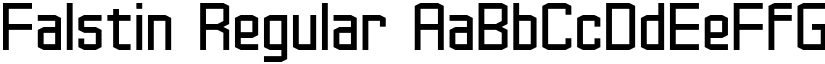 Falstin Regular font