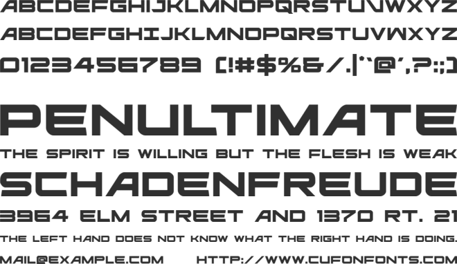 Ghost Clan font preview
