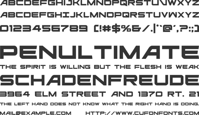 Ghost Clan font preview