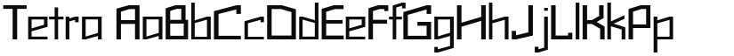 Tetra font download