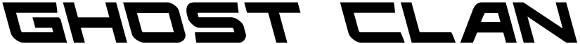 Ghost Clan Leftalic Italic font