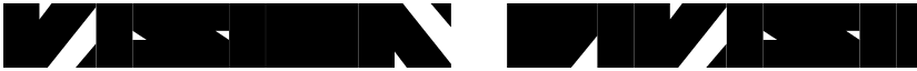 Vision Division font