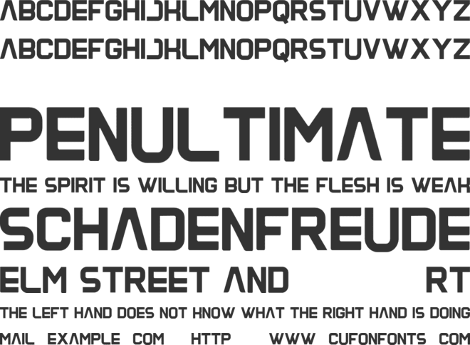 Gangga-Free-Font font preview