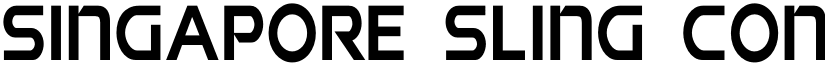 Singapore Sling Condensed Condensed font