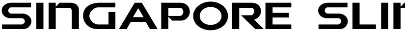 Singapore Sling Expanded Expanded font