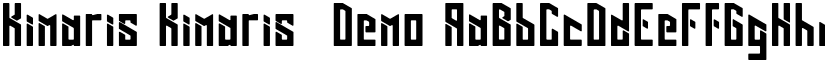 Kimaris Kimaris-Demo font